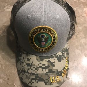 US Army Mesh Two Toned Trucker Cap
